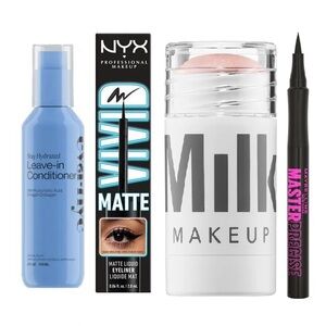 BEAUTY BUNDLE! NYX Maybelline Eyeliner Milk MakeUp Highlighter Eva NYC Ulta